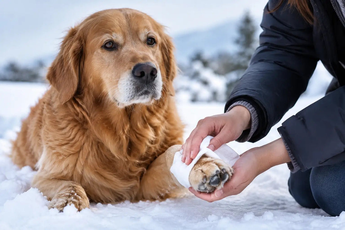 Come curare i cuscinetti del cane in inverno - PawFRESH Shop