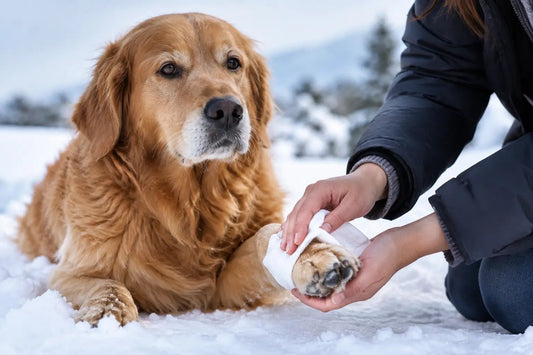 Come curare i cuscinetti del cane in inverno - PawFRESH Shop