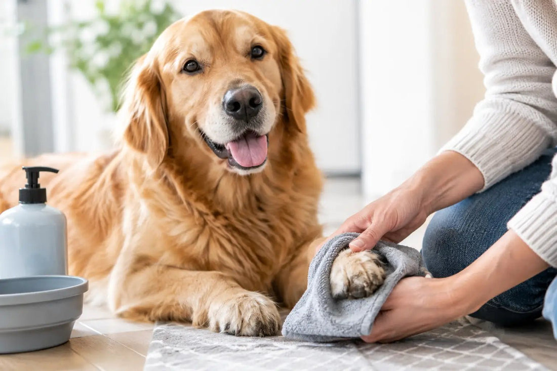 Guida all’igiene delle zampe dopo la passeggiata - PawFRESH Shop