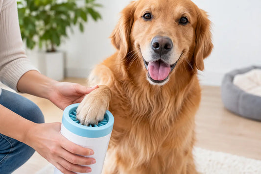 Lavazampe per cane: zampe pulite in 30 secondi