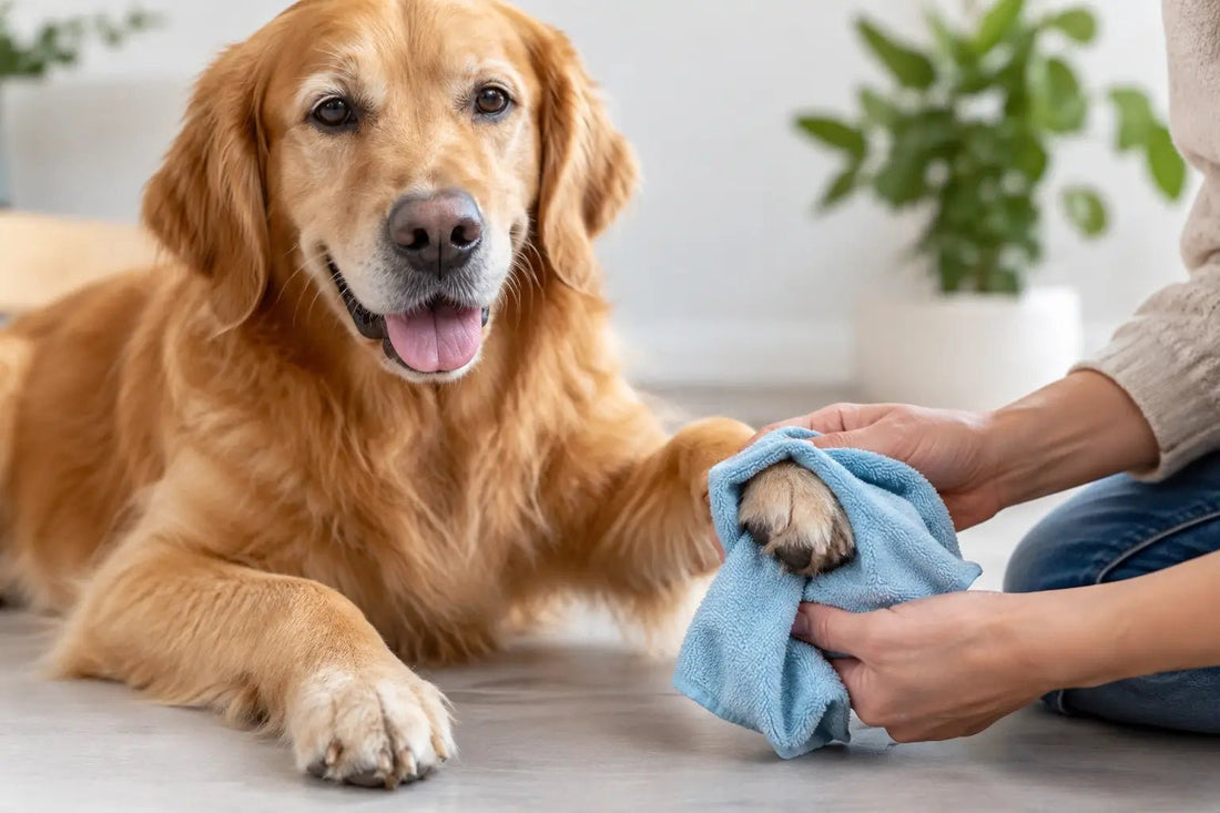 Quando serve il panno microfibra per zampe cane - PawFRESH Shop